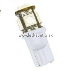 A-Žiarovka LED 12V 5W W2,1x9,5D číra super A-Žiarovka LED 12V 5W W2,1x9,5D číra super