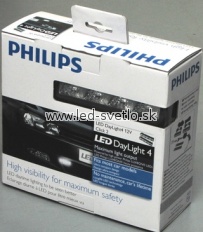 LED 12V 5W denné svetlá- 4LED- 6000K LED 12V 5W denné svetlá- 4LED- 6000K