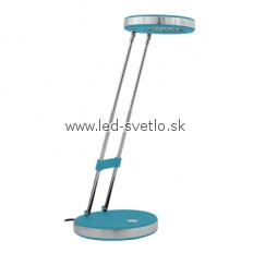TOKA 30LED KT-BL/C Kancelárske stolné svietidlo so zdrojem LED TOKA 30LED KT-BL/C Kancelárske stolné svietidlo so zdrojem LED